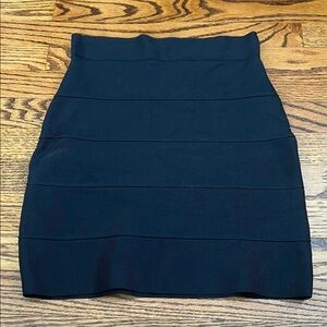 BCBG Black Bandage Skirt